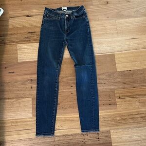 J. Crew Dark Blue Skinny Jeans